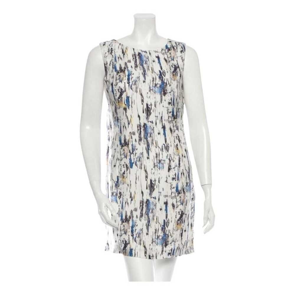PORTS 1961 Silk Abstact Mini Dress | 10 - Picture 2 of 8